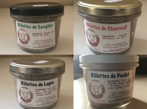 Lot Rillettes de la ferme
