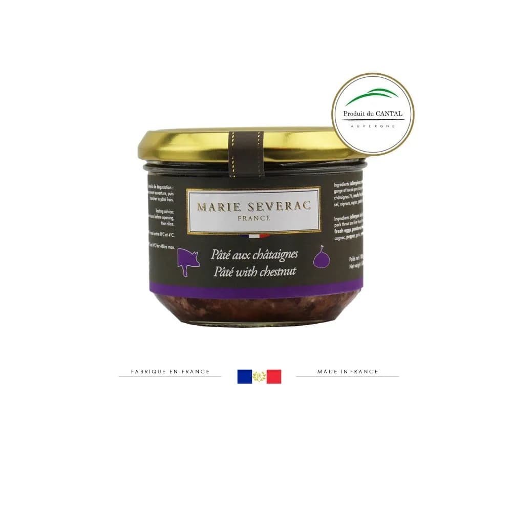 Pâté d'Auvergne aux châtaignes