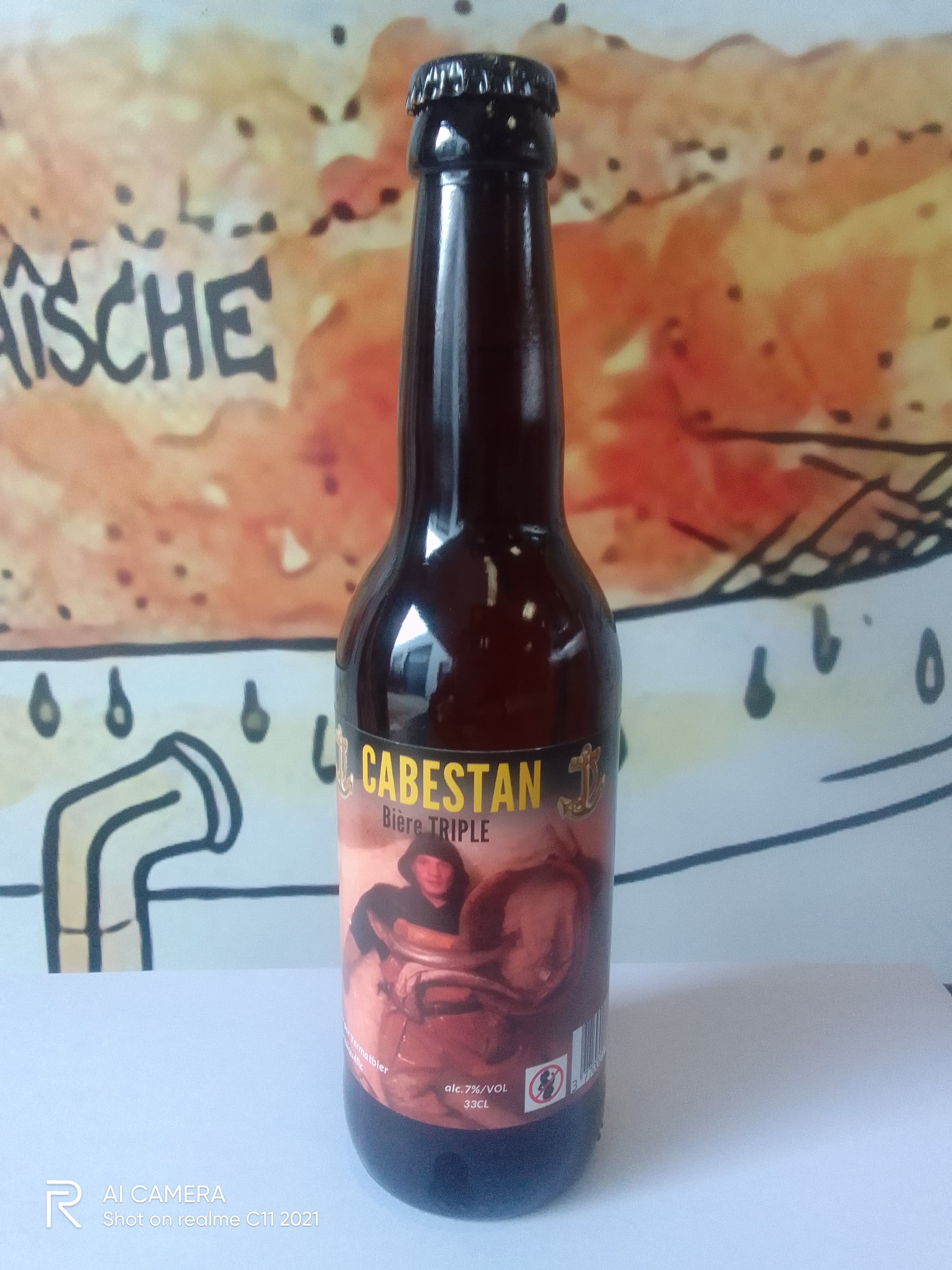 Bière Artisanale Blonde Cabestan – Lot de 6 x 33cl