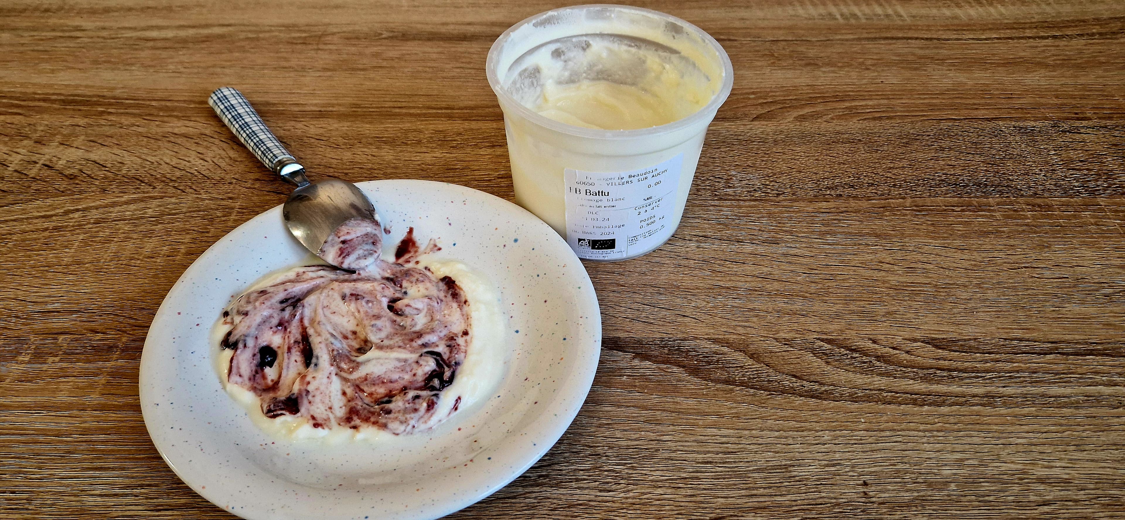 Fromage blanc battu Bio