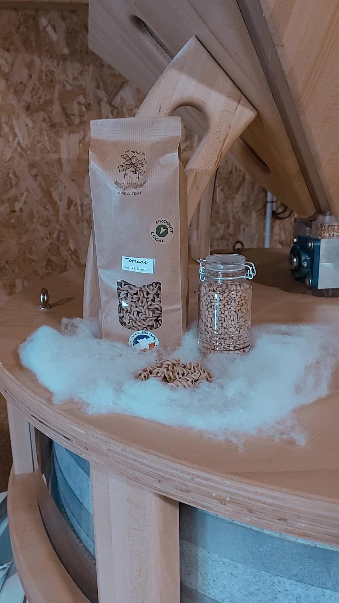 Pâtes torsade au Blé Tendre