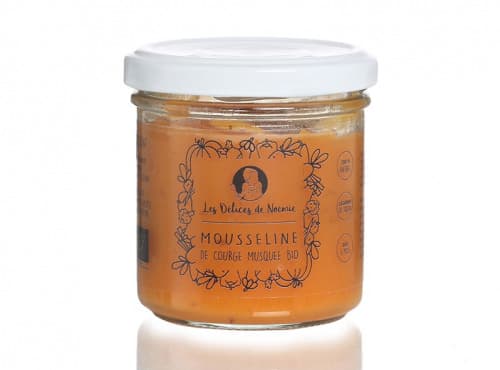 Lot de 3 Petits Pots Bio dès 6 Mois – Mousseline de Courge Musquée - Image 1