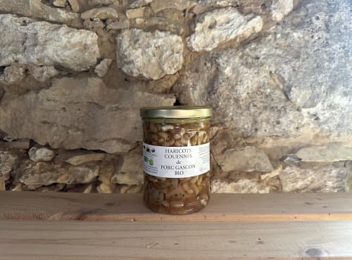 Haricots couennes de porc gascon BIO