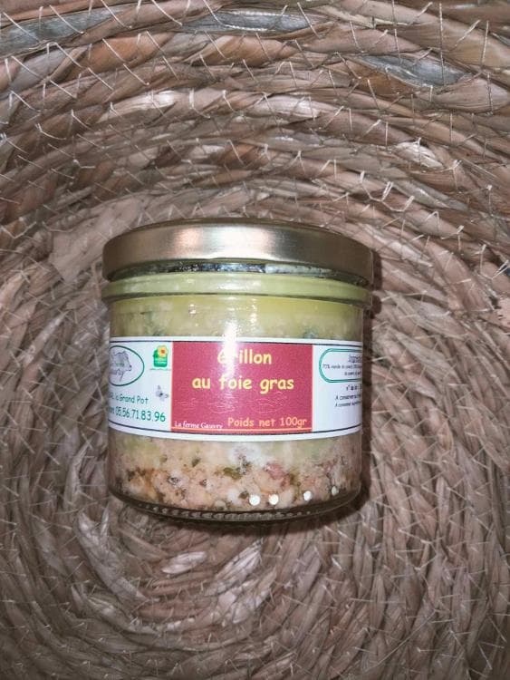 Grillons de canard au foie gras