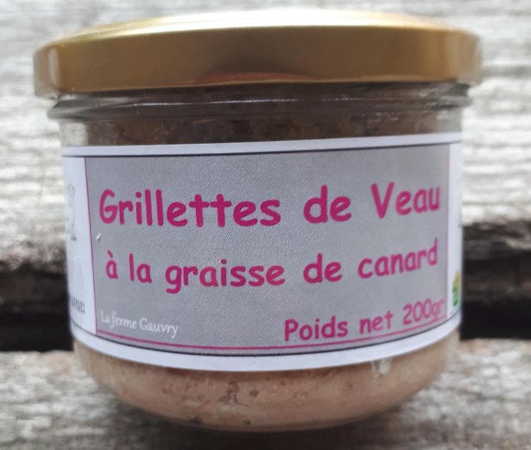 Rillettes de veau à la graisse de canard